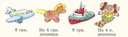 Склади і розв'яжи задачі.