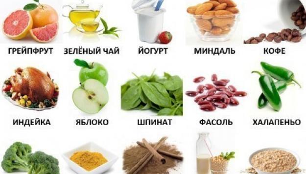 Полезные продукты. фото