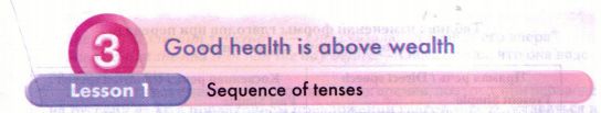 Sequence of tenses