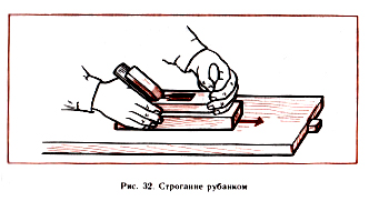 строгание рубанком