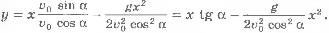 Движение с постоянным ускорением свободного падения