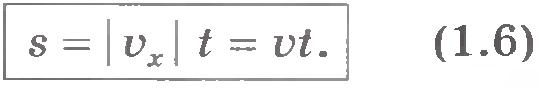 Уравнение равномерного прямолинейного движения