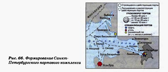 Формирование Санкт-Петербургского портового комплекса