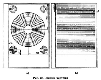 линии чертежа