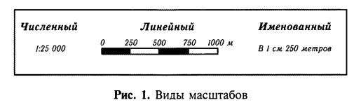 Виды масштабов