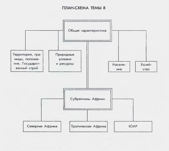 План-схема темы 8