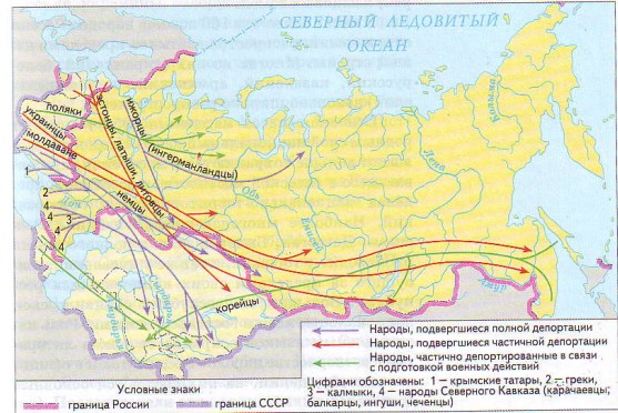 Депортация народов в СССР