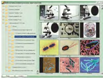 Бібліотека електронних наочностей. Біологія 6-11 кл