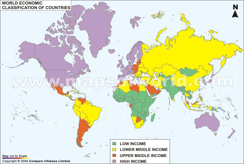 Мировая экономическая классификация стран