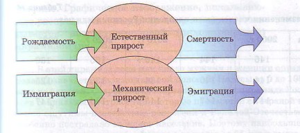 Механический  прирост населения