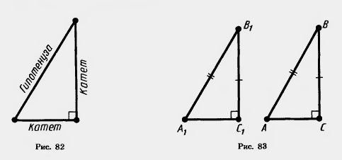 Прямоугольные треугольники